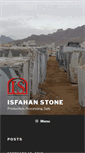 Mobile Screenshot of isfahanstone.com